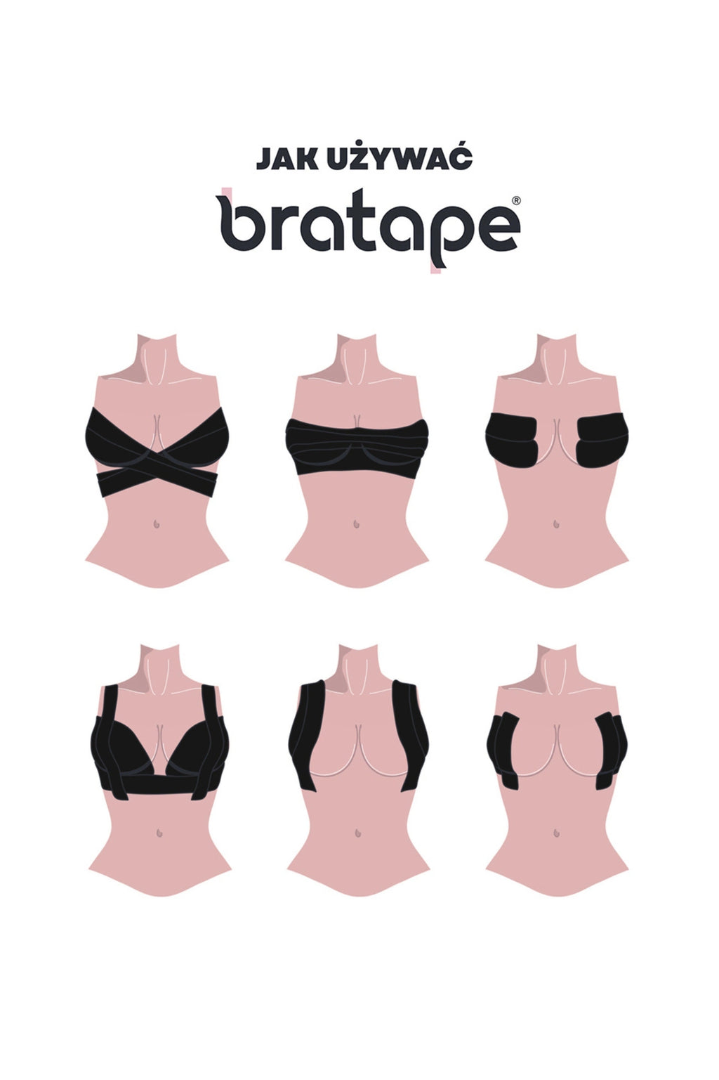 Breast lifting tape BRA TAPE beige (Discount Group B) | Gorteks | MySalvio