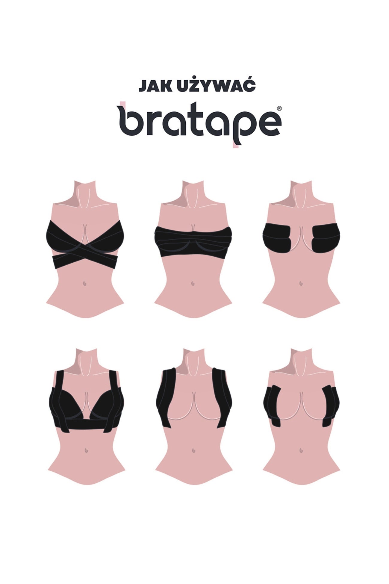 Breast lifting tape BRA TAPE beige (Discount Group B) | Gorteks | MySalvio