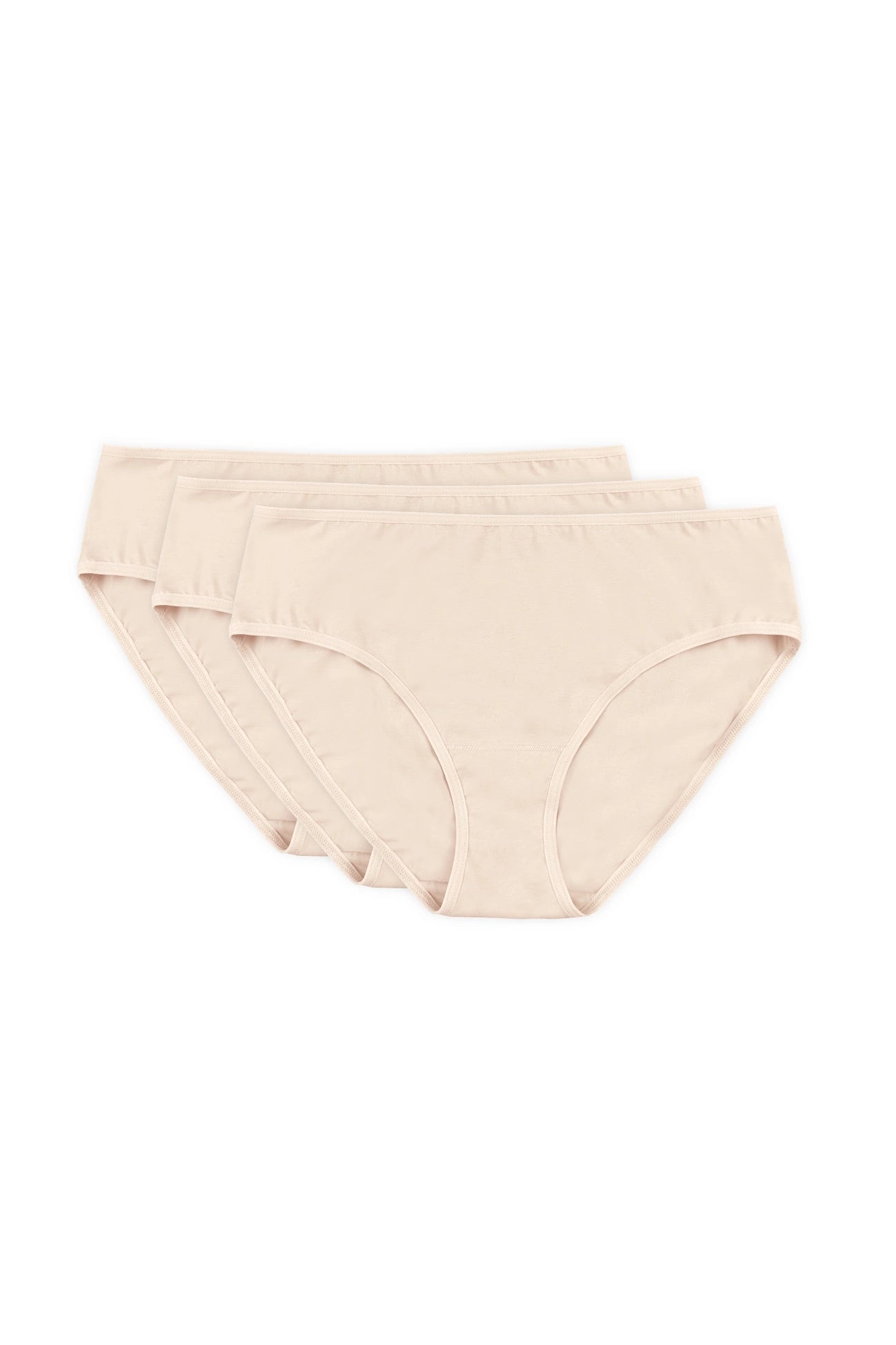 Diana beige cotton briefs 3-pack (Discount Group A) | Gorteks | MySalvio