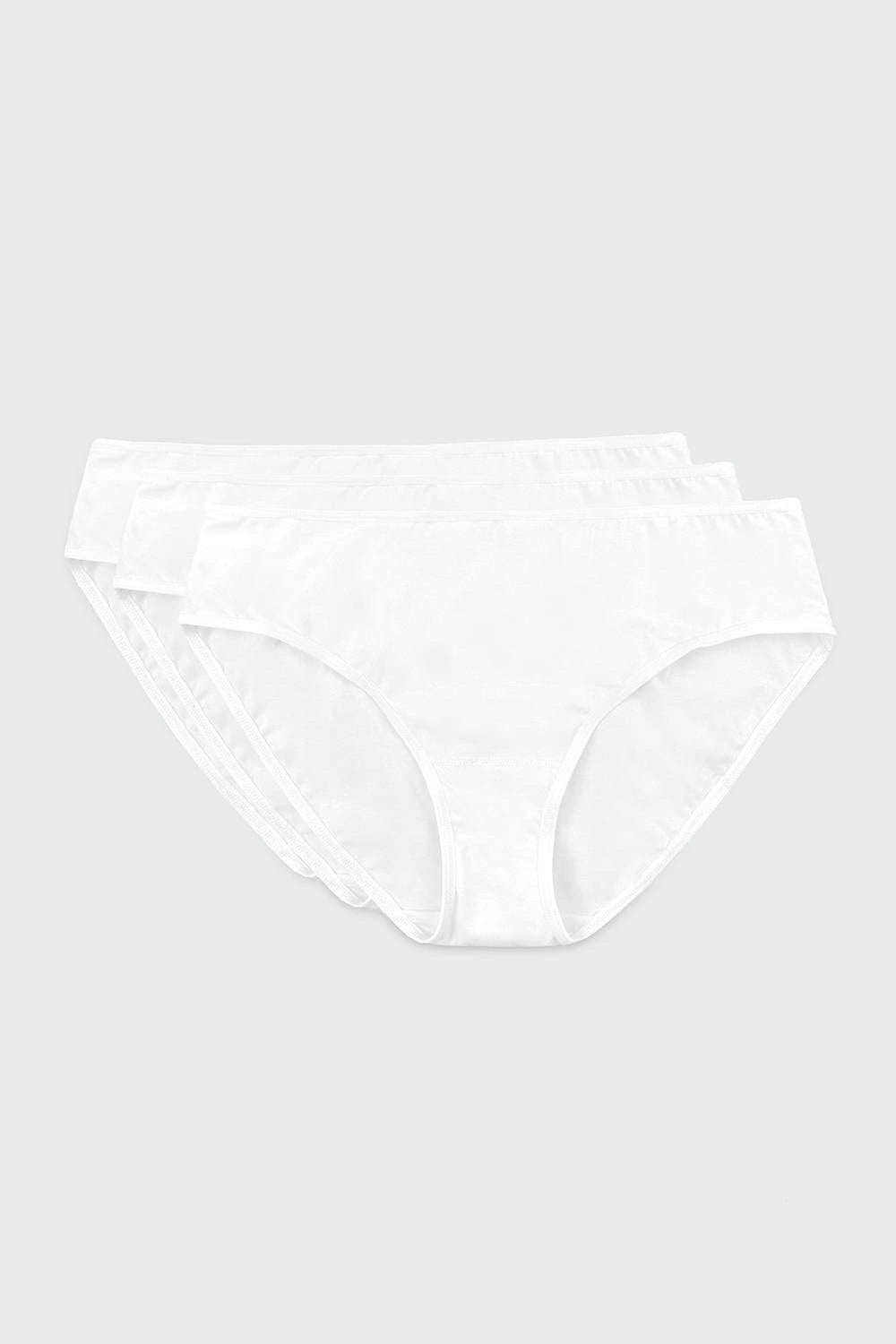Diana white cotton briefs (3-pack set) (Discount Group B) | Gorteks | MySalvio