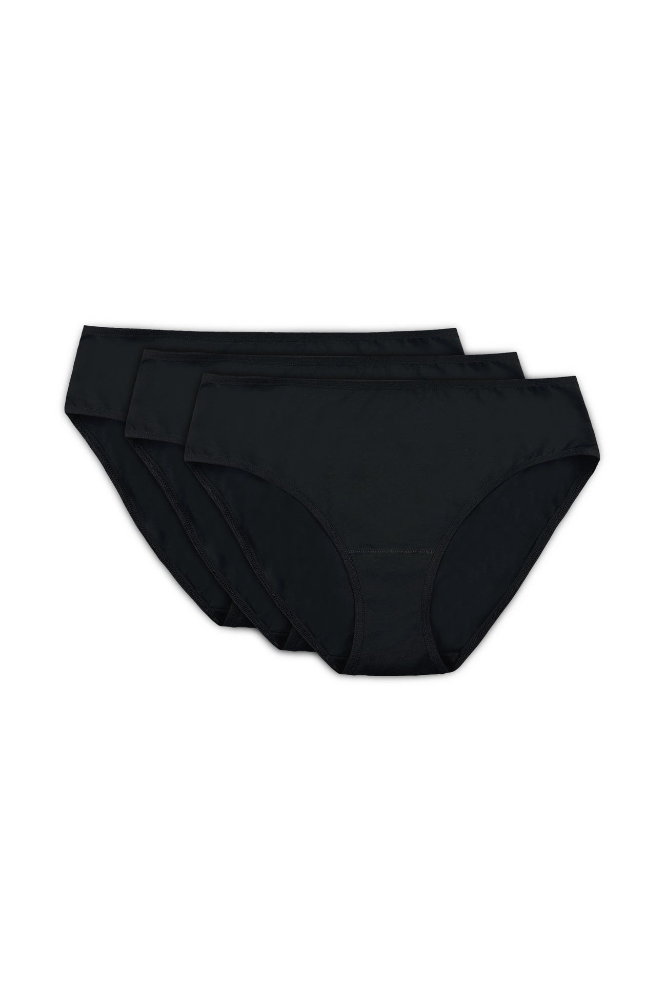 Diana black cotton briefs 3-pack (Discount Group A) | Gorteks | MySalvio