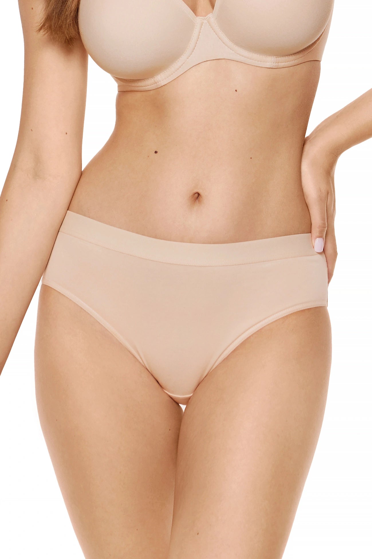 Alana beige cotton briefs (3-pack) (Discount Group A) | Gorteks | MySalvio