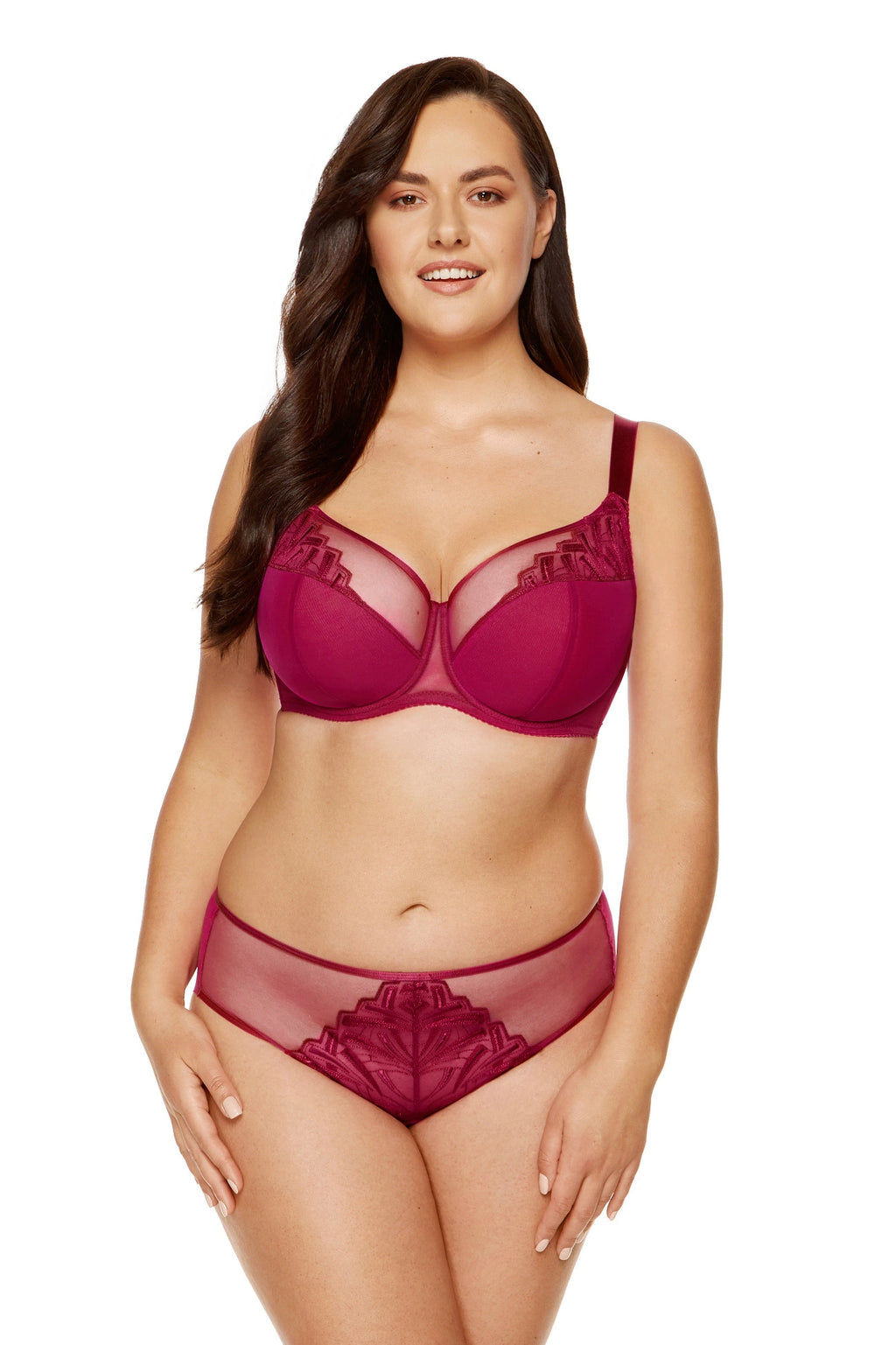 Angel fuchsia semi-padded bra (Discount Group A) | Gorteks | MySalvio