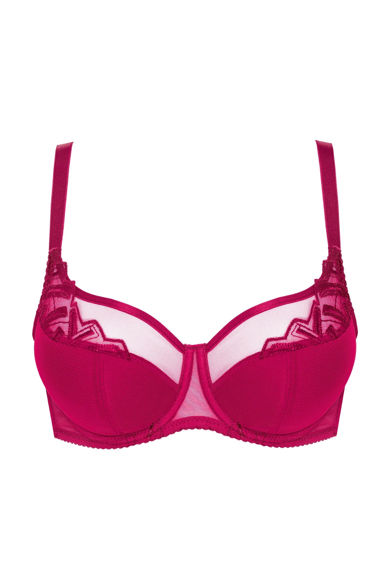 Angel fuchsia semi-padded bra (Discount Group A) | Gorteks | MySalvio