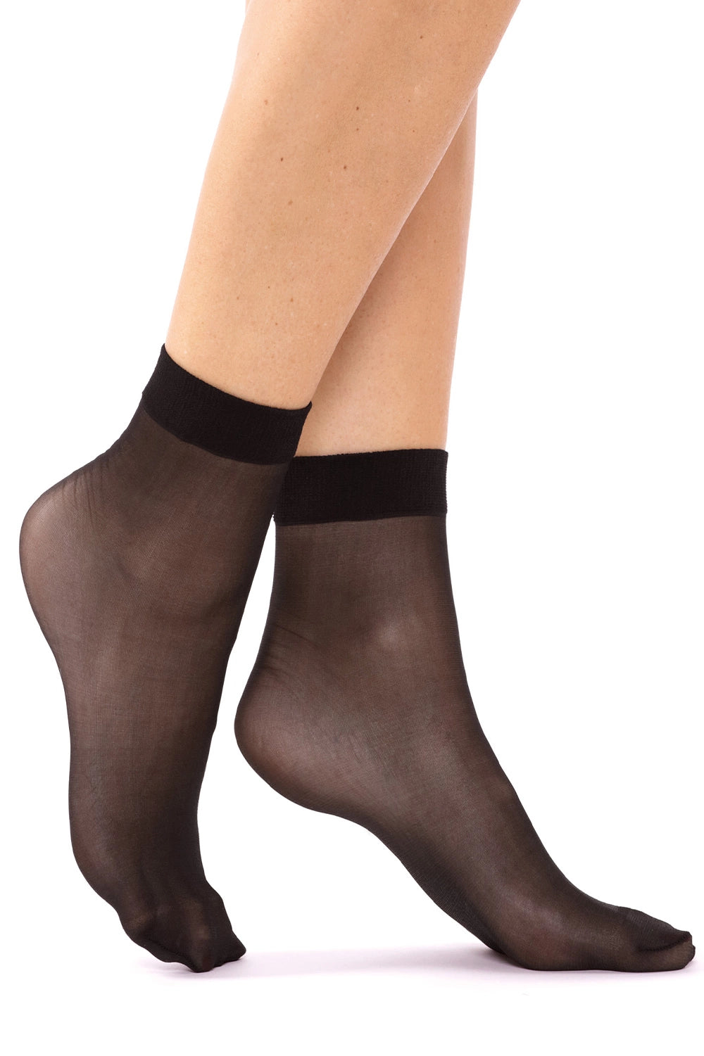 Black non-binding socks (2 pairs) 15 DEN (Discount Group C) | Gorteks | MySalvio