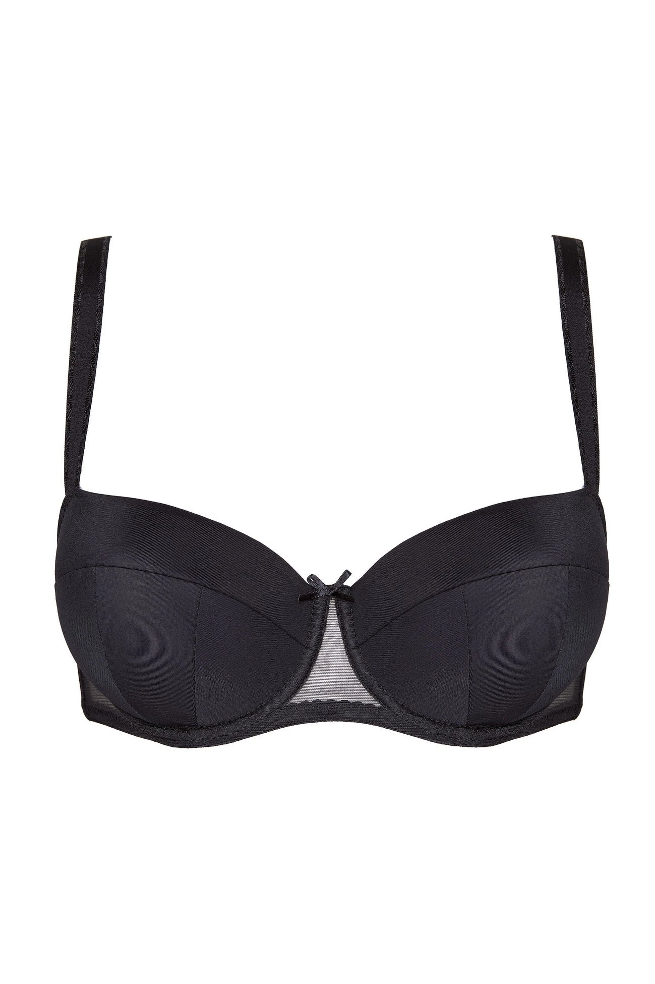 Zara smooth padded bra (black) (Discount Group A) | Gorteks | MySalvio