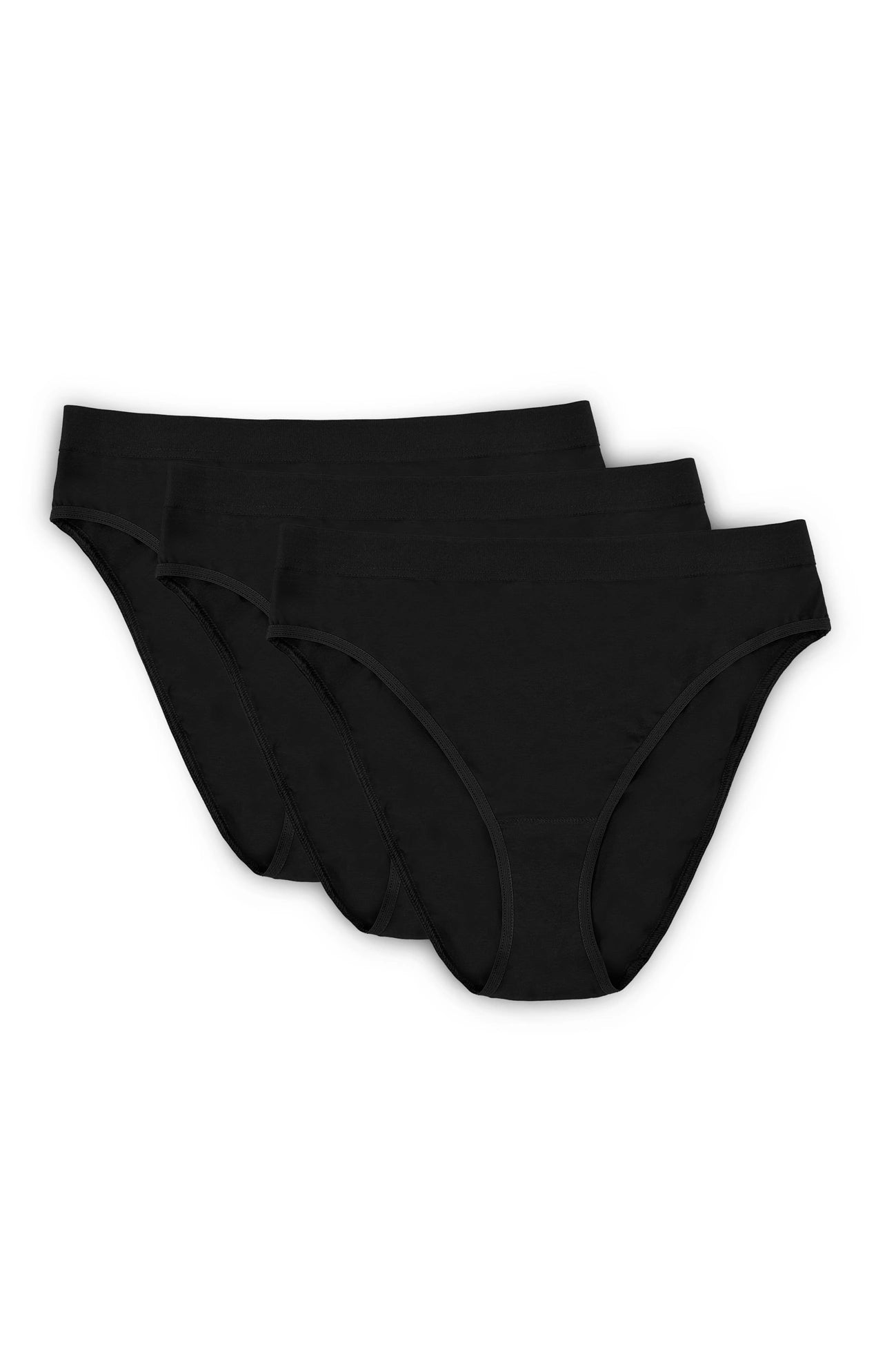 Klara black cotton briefs 3-pack (Discount Group A) | Gorteks | MySalvio