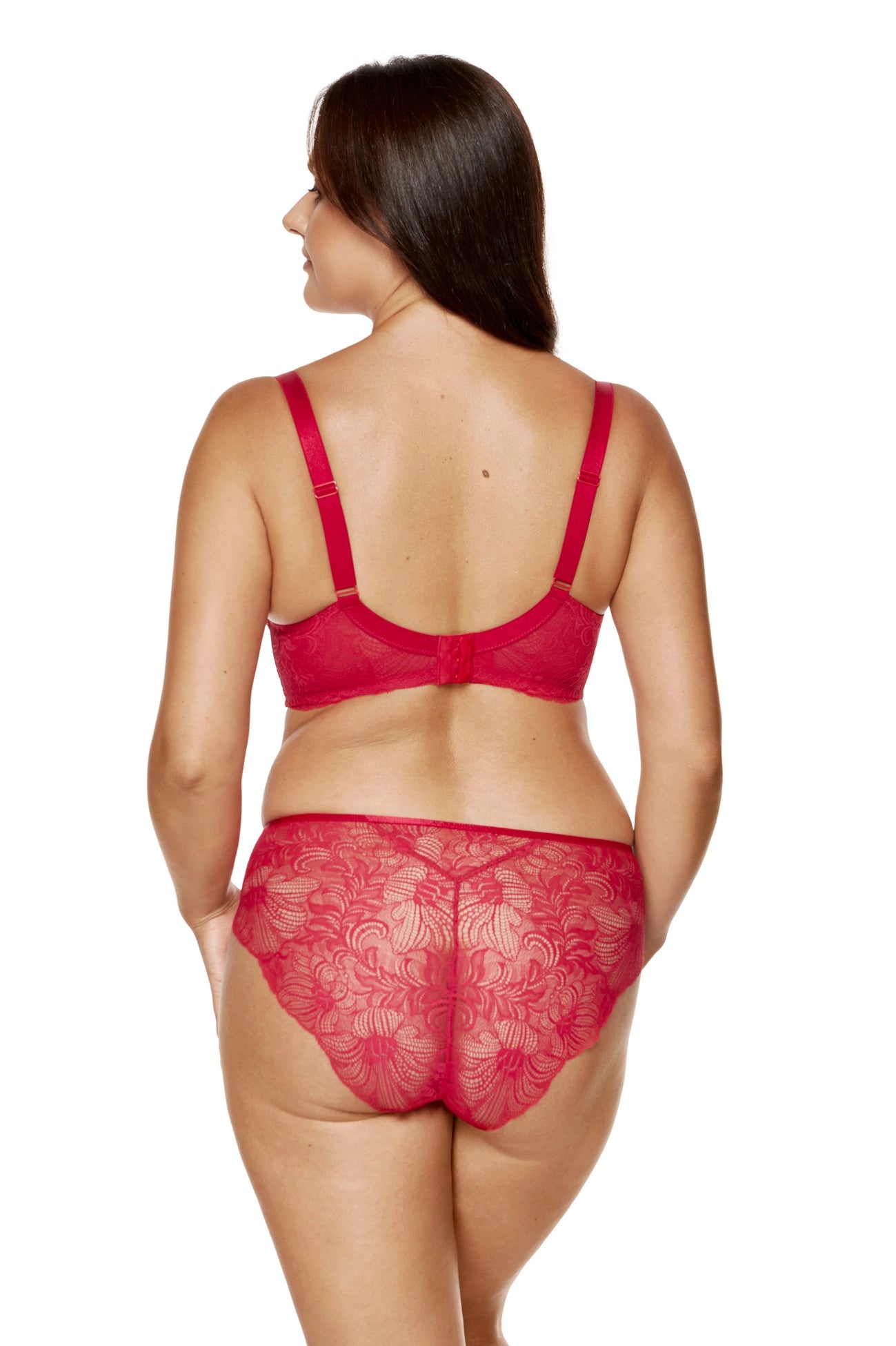 Rouge padded lace bra red (Discount Group A) | Gorteks | MySalvio
