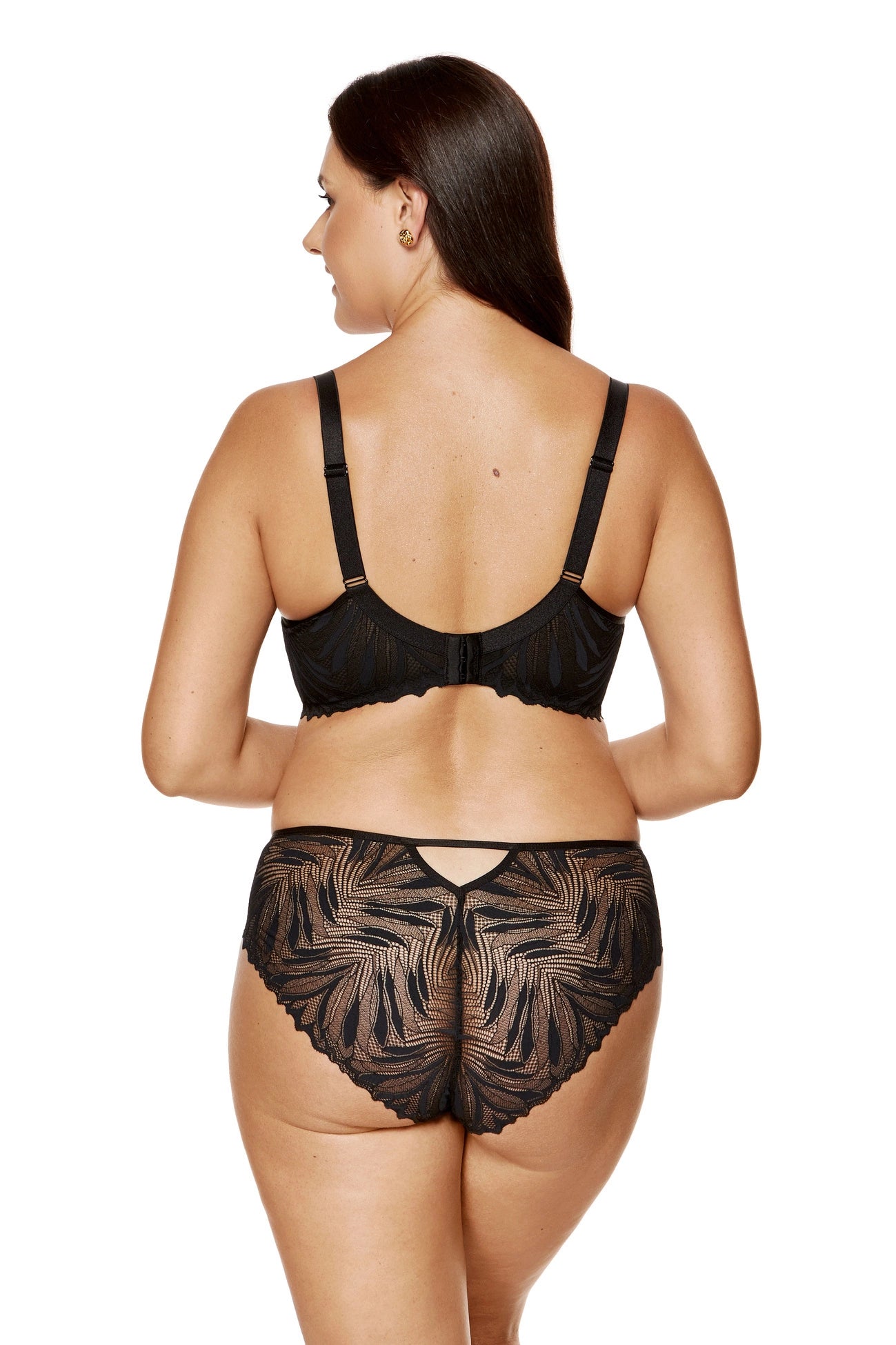 Eclipse black lace briefs (Discount Group B) | Gorteks | MySalvio