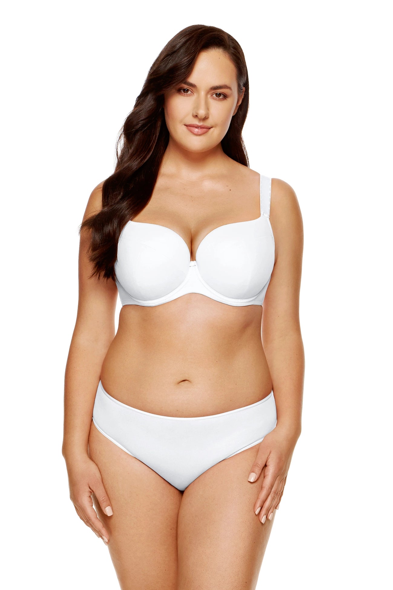 Anna smooth padded bra white (Discount Group A) | Gorteks | MySalvio