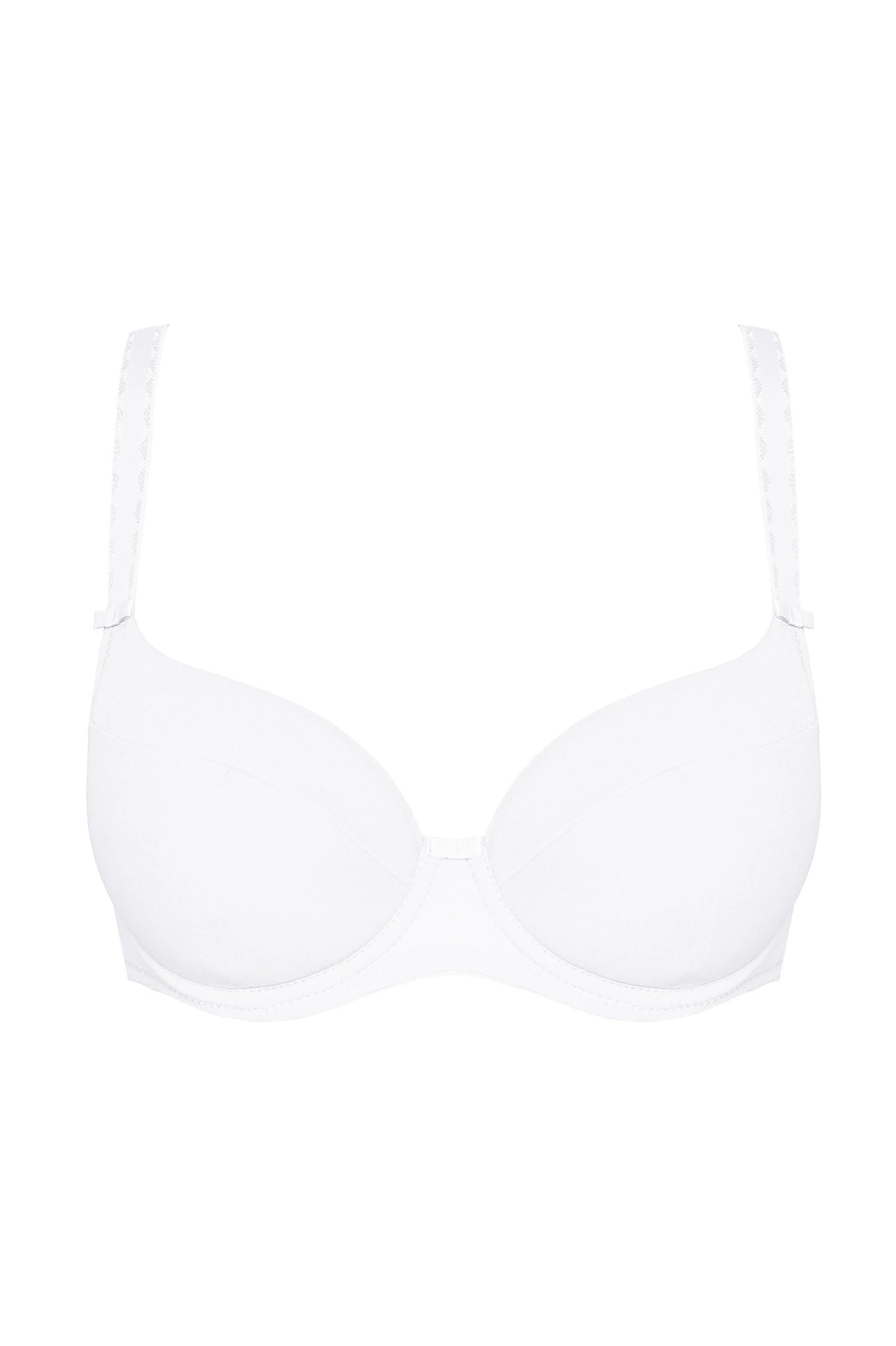 Anna smooth padded bra white (Discount Group A) | Gorteks | MySalvio