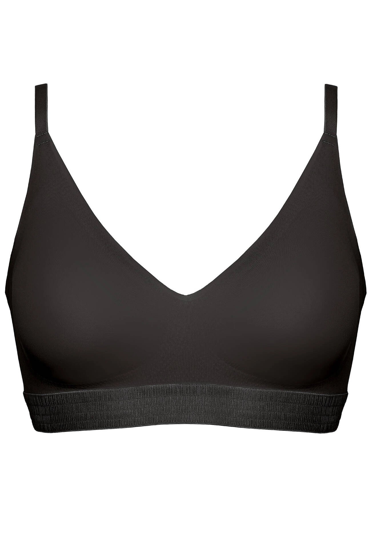Rocky soft bra with removable pads black (Discount Group A) | Gorteks | MySalvio