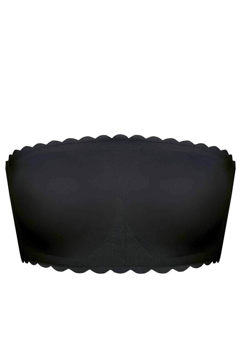 Lucky black strapless top with removable pads (Discount Group A) | Gorteks | MySalvio