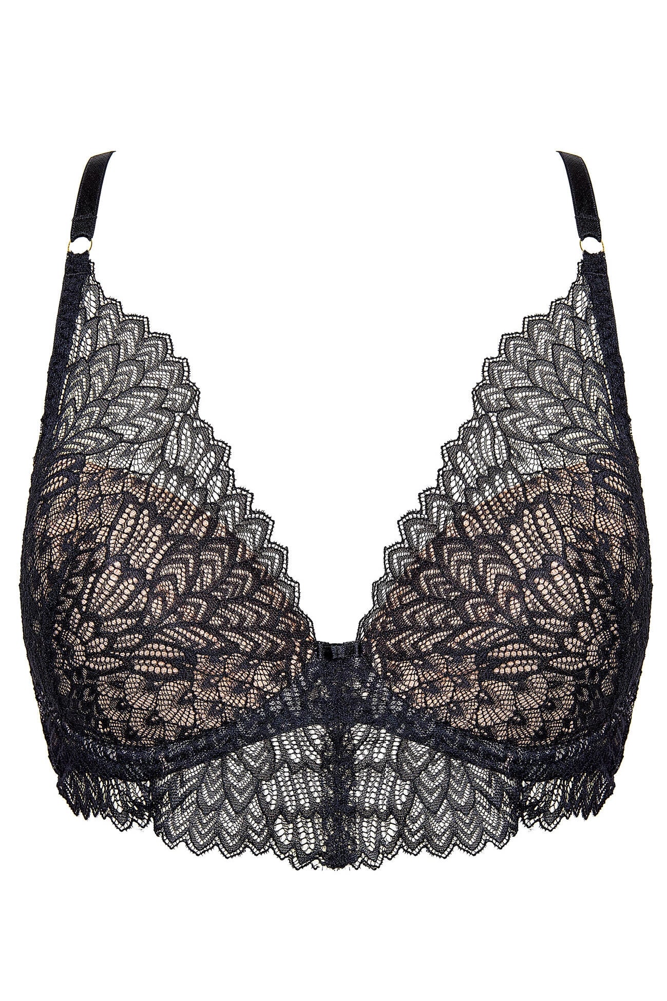 Celeste black push-up bra (Discount Group A) | Gorteks | MySalvio