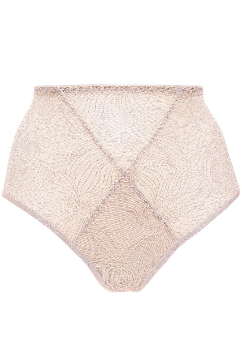 Cate beige high-waisted lace briefs (Discount Group B) | Gorteks | MySalvio