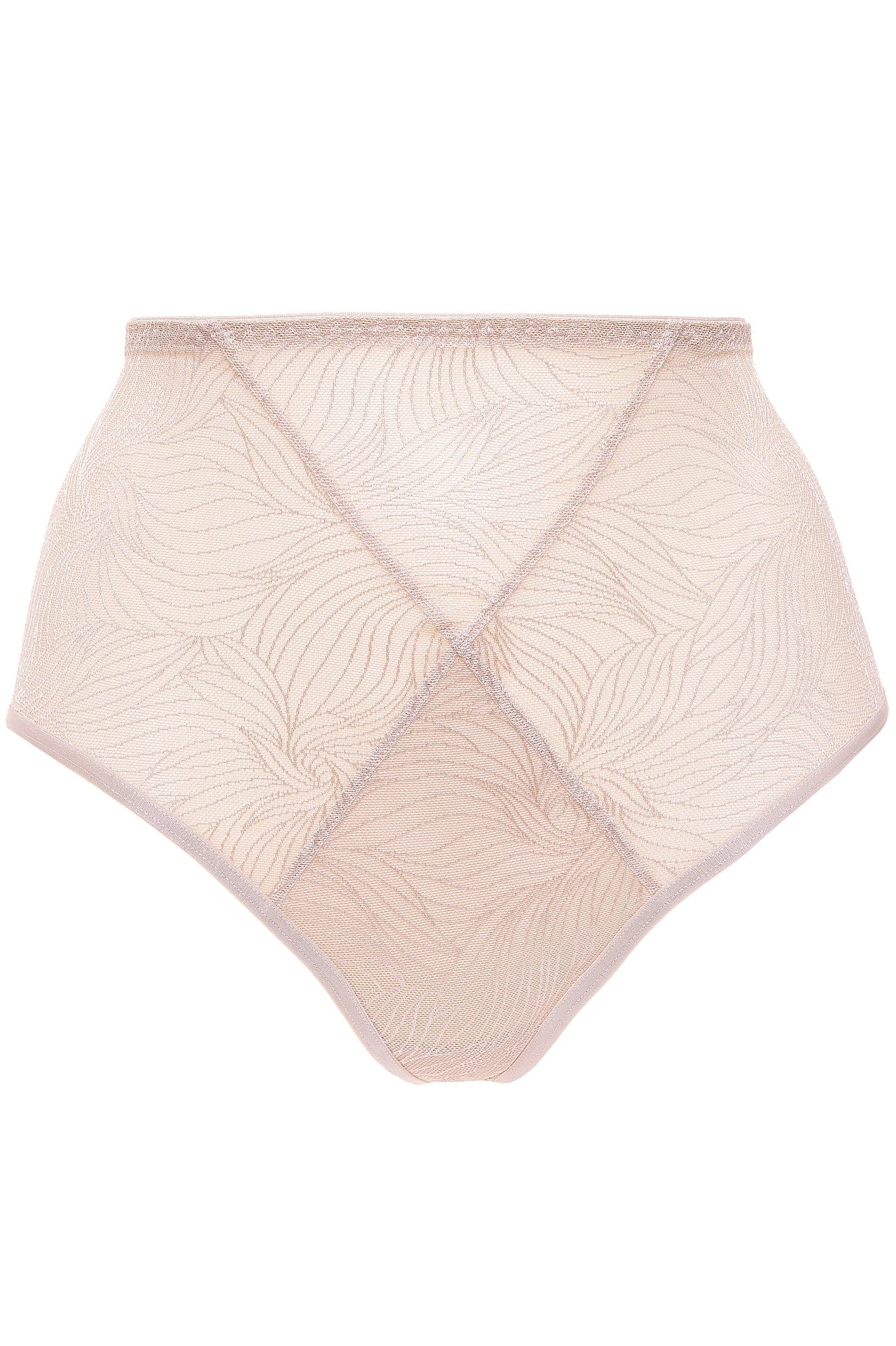 Cate beige high-waisted lace briefs (Discount Group B) | Gorteks | MySalvio