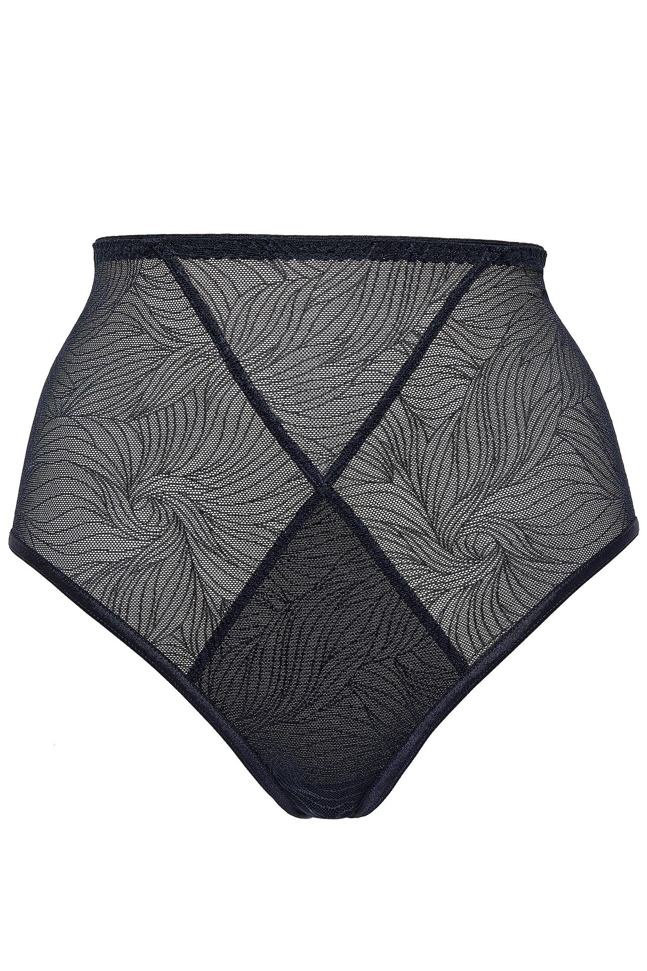 Cate high-waisted lace briefs black (Discount Group B) | Gorteks | MySalvio