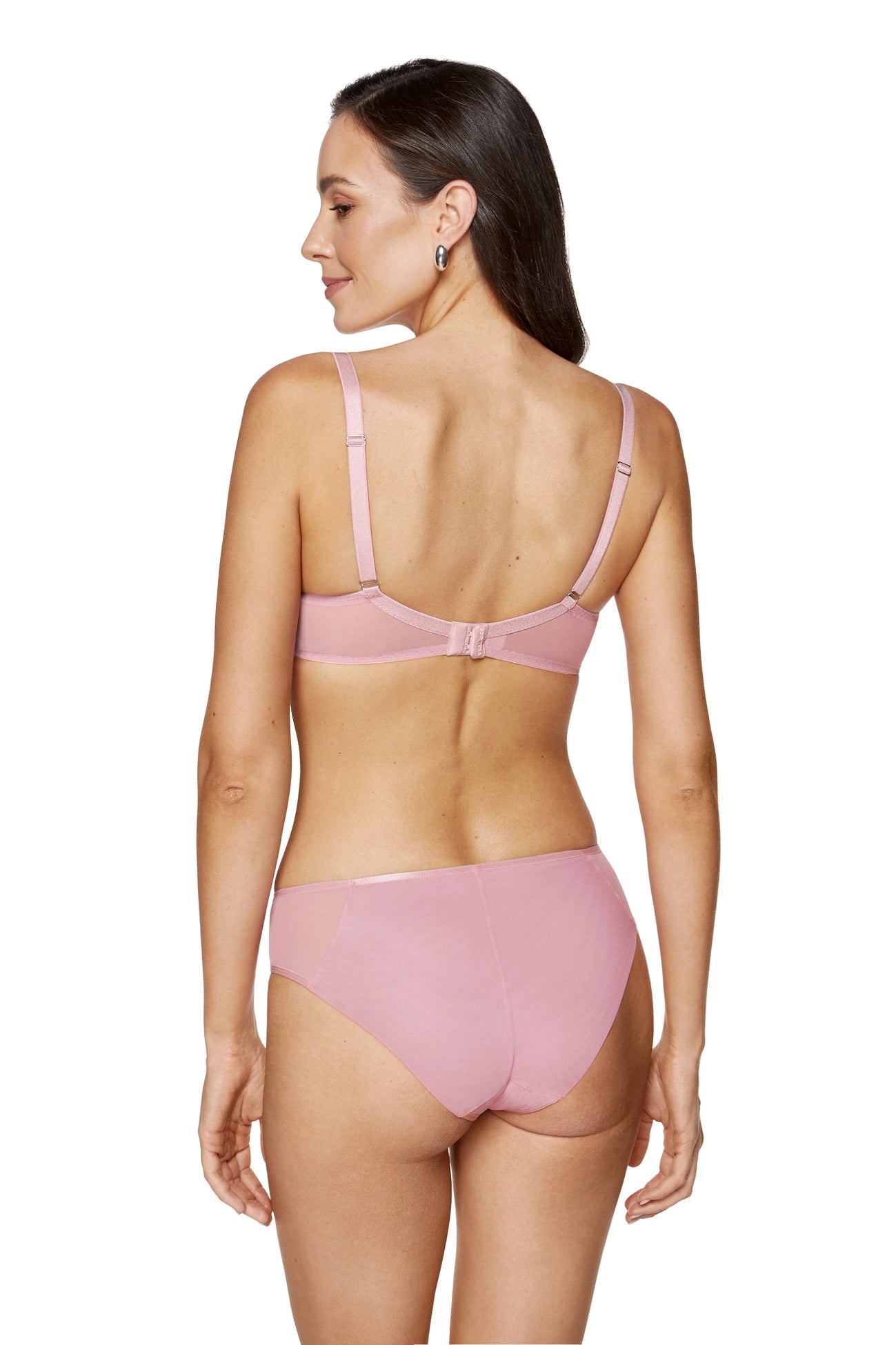 Bloom soft bra with embroidery pink (Discount Group A) | Gorteks | MySalvio