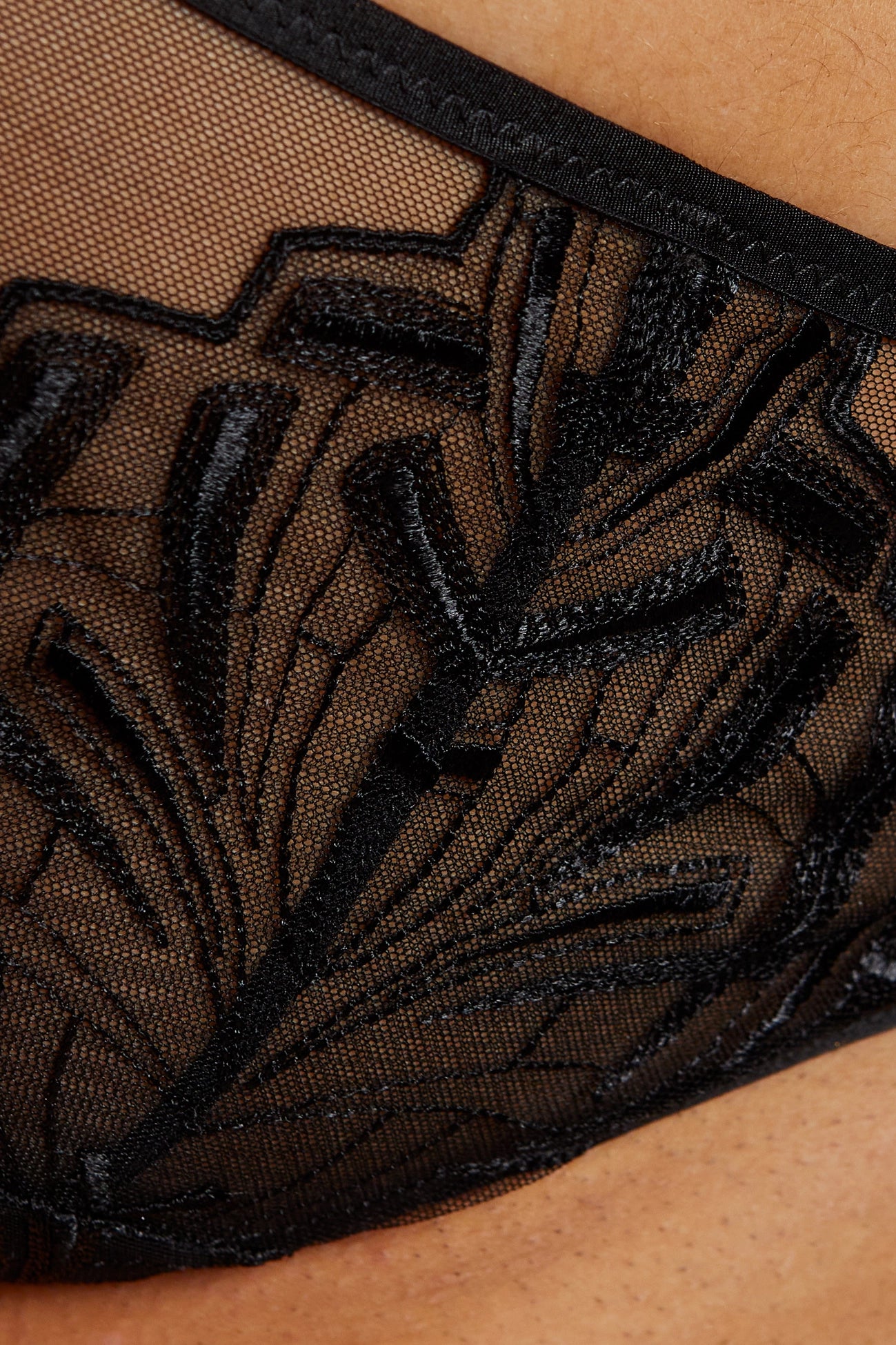 Angel briefs with embroidery black (Discount Group B) | Gorteks | MySalvio