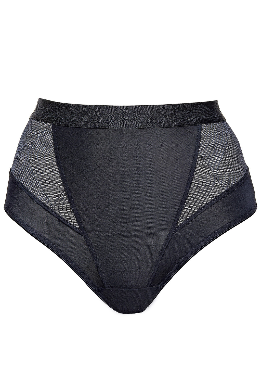 Laurel high-waisted briefs (black) (Discount Group B) | Gorteks | MySalvio