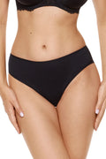 Eliza cotton briefs with lace back 3-pack (black) (Discount Group A) | MySalvio