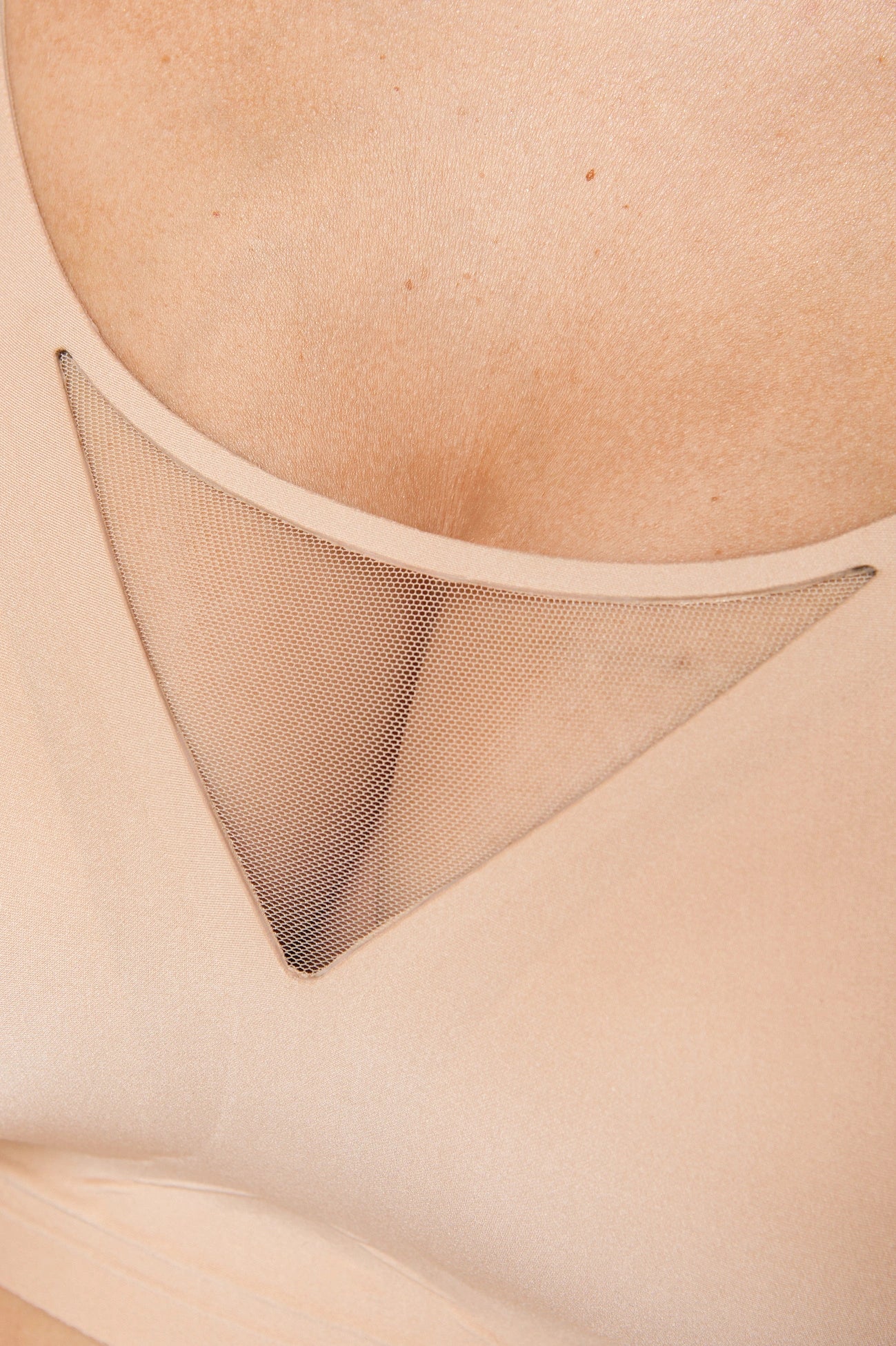 Misty soft non-wired bra plus size (beige) (Discount Group A) | Gorteks | MySalvio