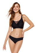 Misty soft non-wired bra plus size balck (Discount Group A) | Gorteks | MySalvio