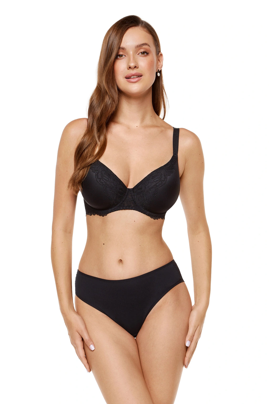 Kiara Padded Lace Bra (Black) (Discount Group A) | Gorteks | MySalvio