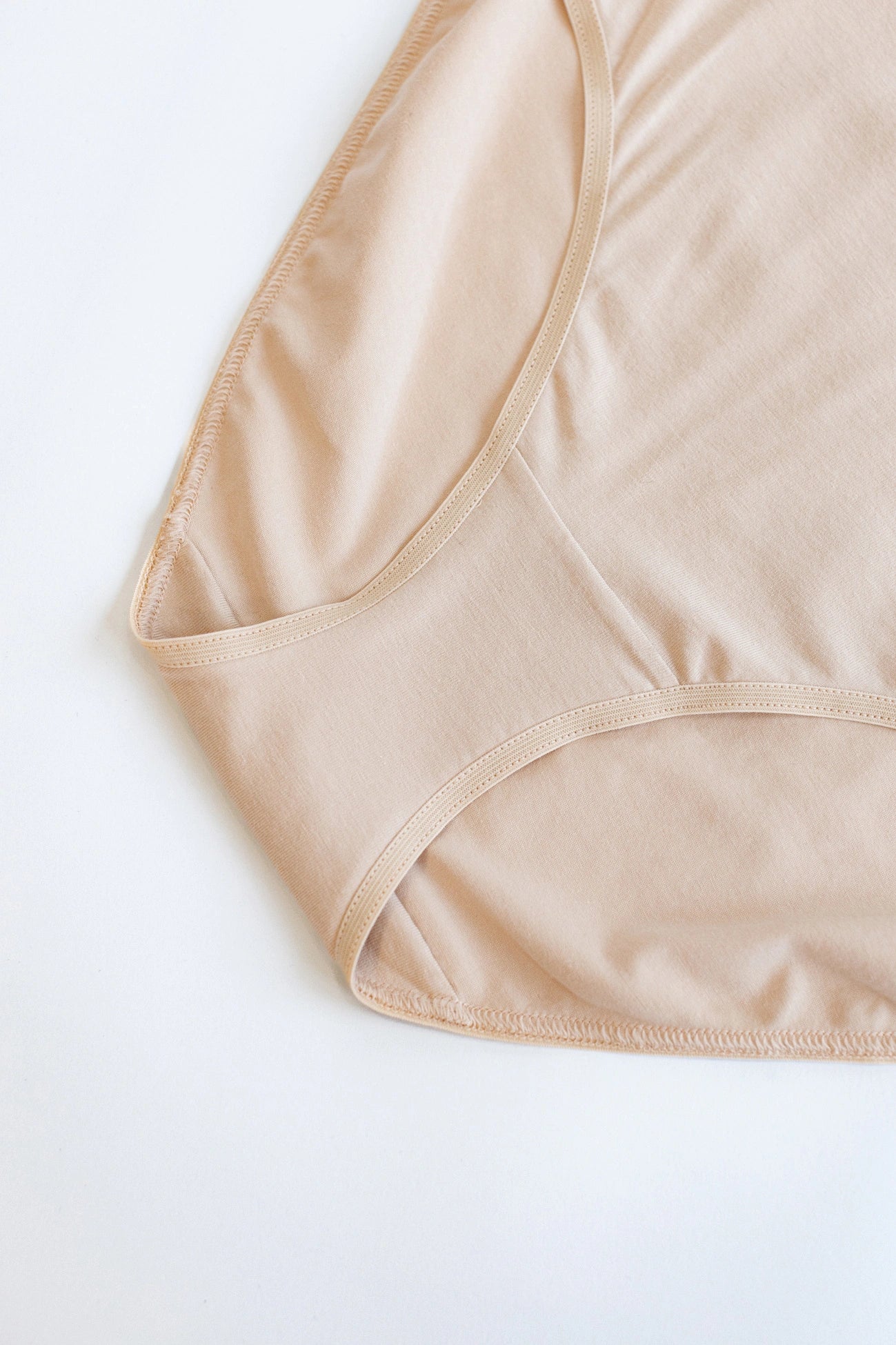 Sara High-Waist Cotton Briefs (Beige 3-Pack) (Discount Group B) | Gorteks | MySalvio