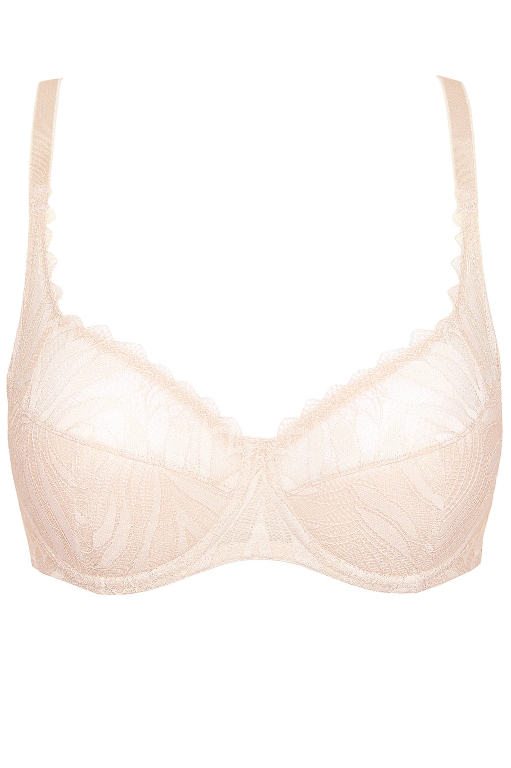 Eclipse Semi-Padded Lace Bra (Beige) (Discount Group A) | Gorteks | MySalvio
