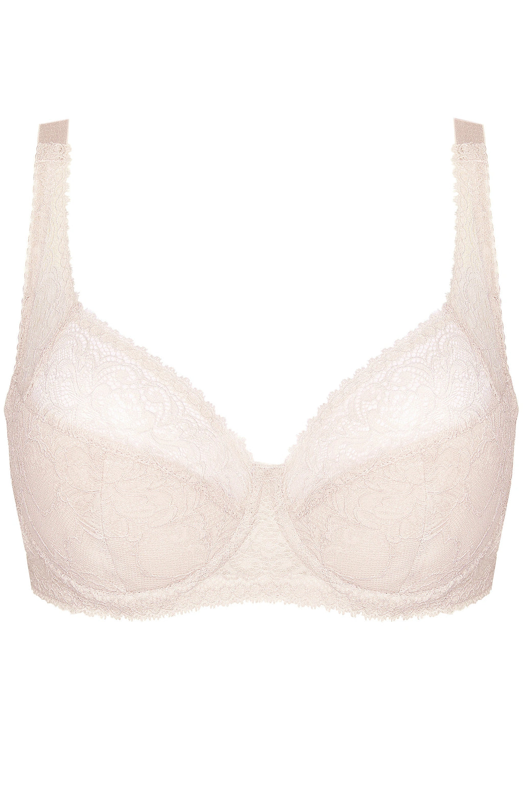 Amelia Semi-Padded Lace Bra (Beige) (Discount Group A) | Gorteks | MySalvio