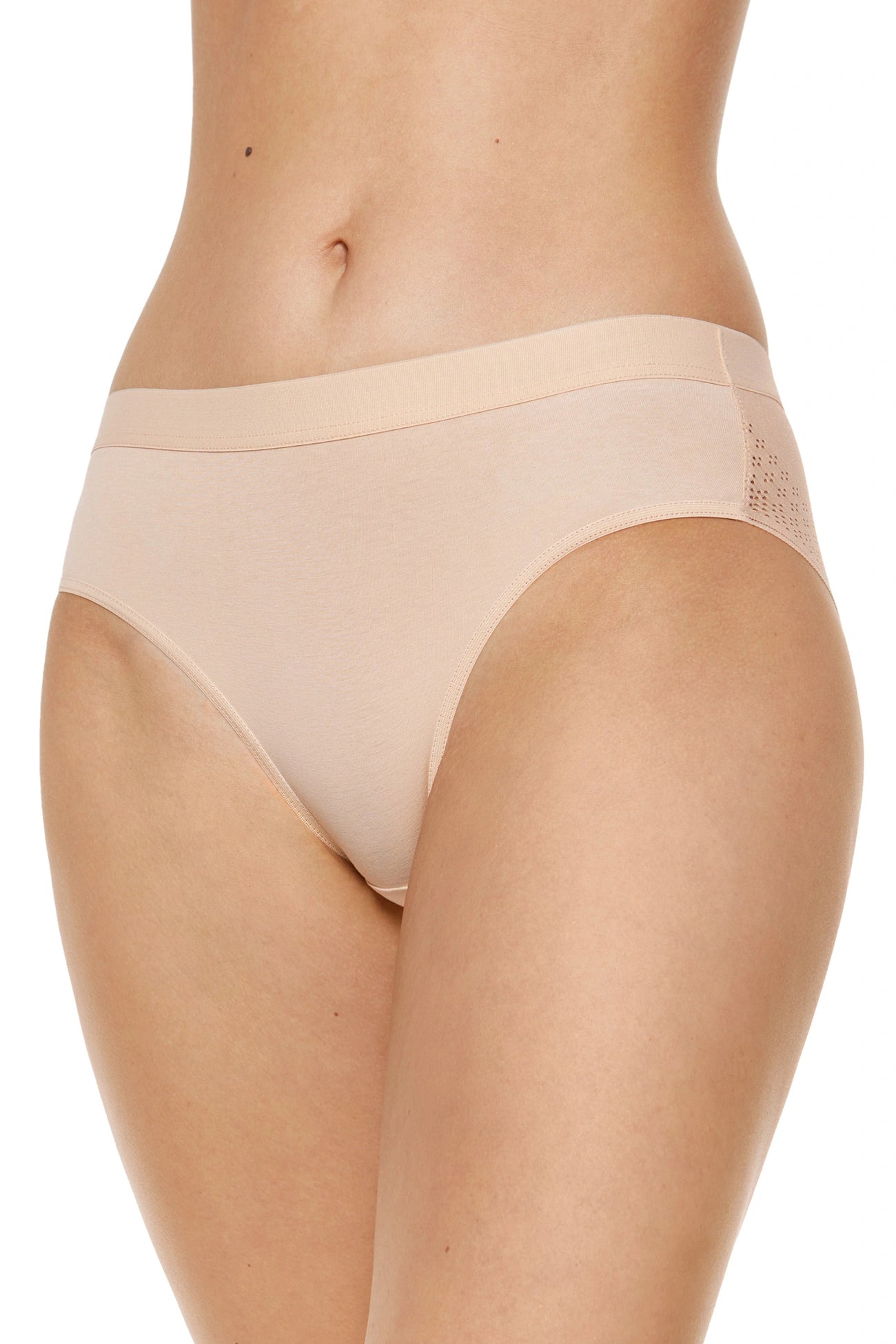 Olga Cotton Briefs with Lace (3-Pack - Beige) (Discount Group A) | Gorteks | MySalvio