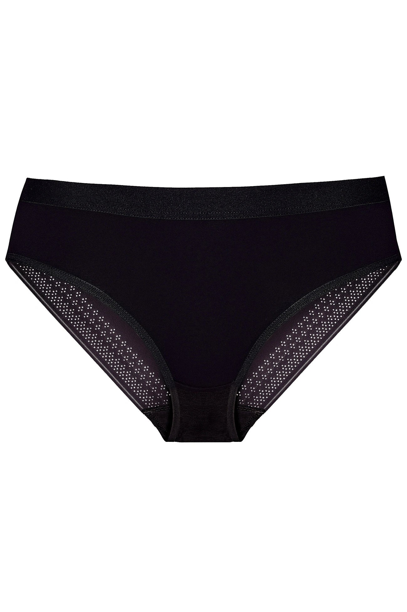 Olga Cotton Briefs with Lace black (3-Pack) (Discount Group A) | Gorteks | MySalvio