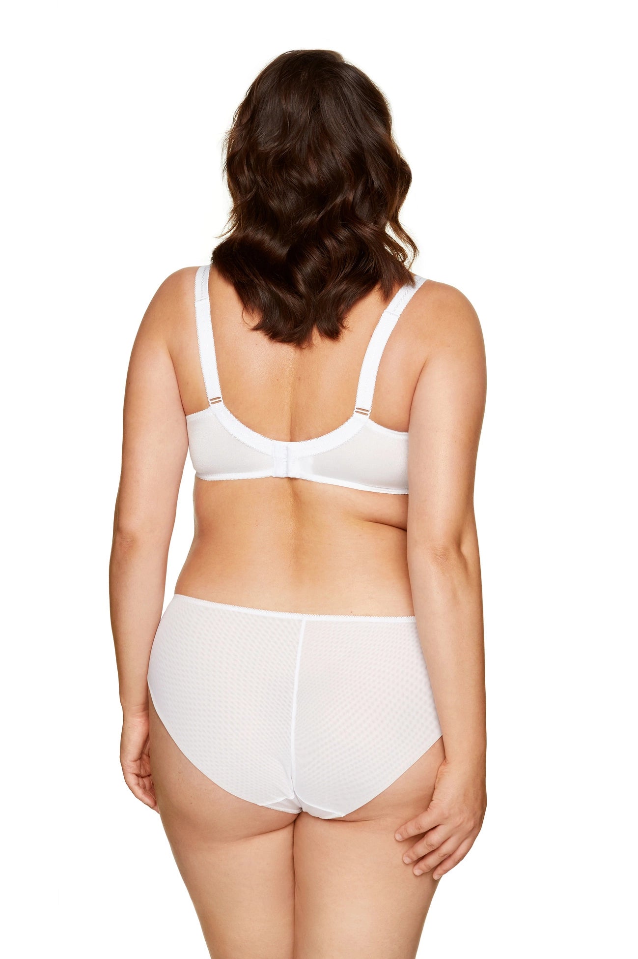 Pamela soft embroidered bra white (Discount Group A) | Gorteks | MySalvio