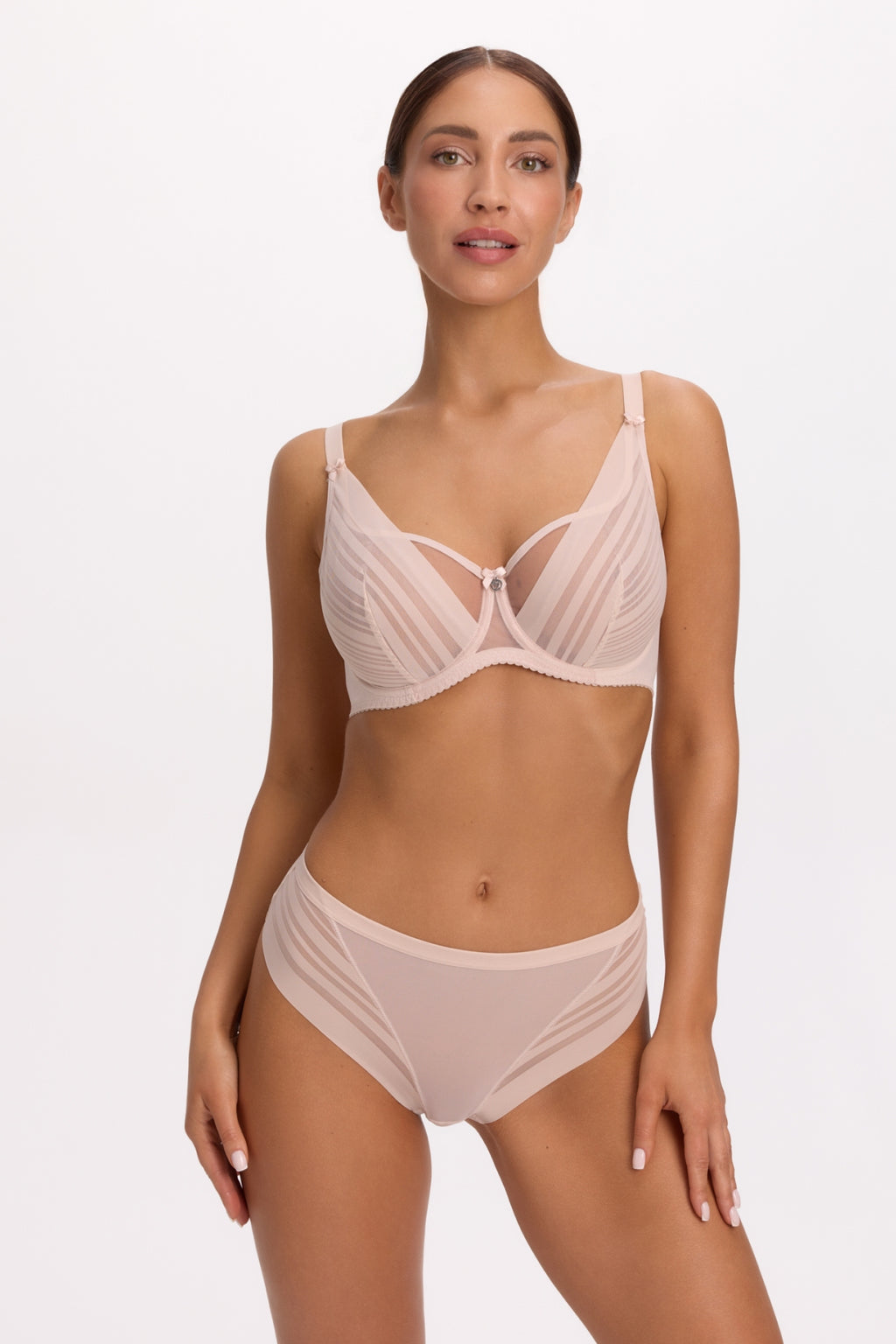 Pearl-Beige Soft-Balconette Bra Alicia | GAIA | MySalvio